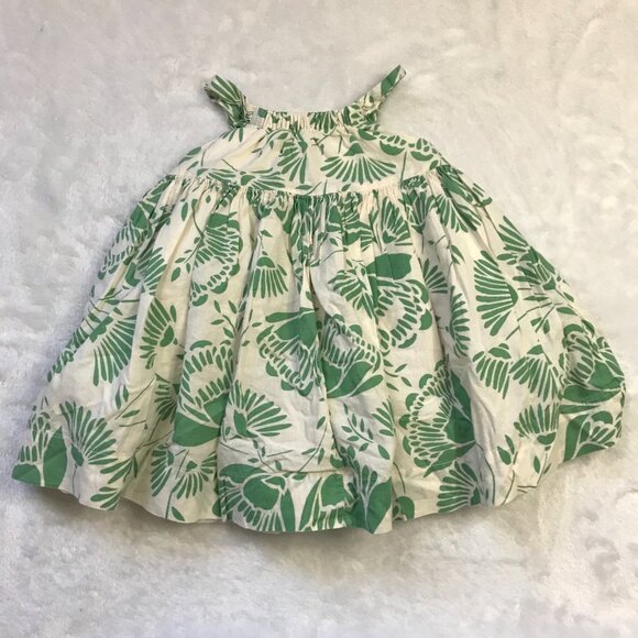 Baby GAP‎ Dandelion Print Sleeveless Dress Size 6-12M Tulle, Cotton Lining Cream - Picture 7 of 9